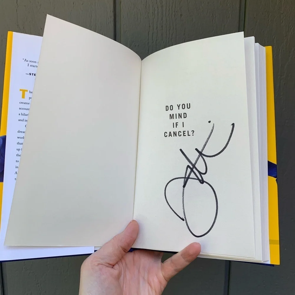HP🎉GARY JANETTI Signed Hardcover Book “Do You Mind If I Cancel” Memoir